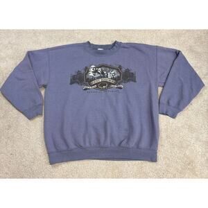 Gildan Vintage Mount Rushmore National Memorial Graphic Sweatshirt Size L